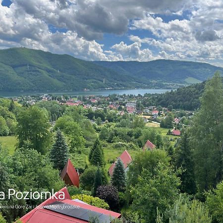 Willa Poziomka Z Tarasem I Widokiem Na Gore Zar I Jezioro Miedzybrodzkie Miedzybrodzie Bialskie Exterior photo