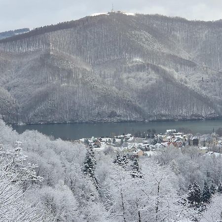 Willa Poziomka Z Tarasem I Widokiem Na Gore Zar I Jezioro Miedzybrodzkie Miedzybrodzie Bialskie Exterior photo